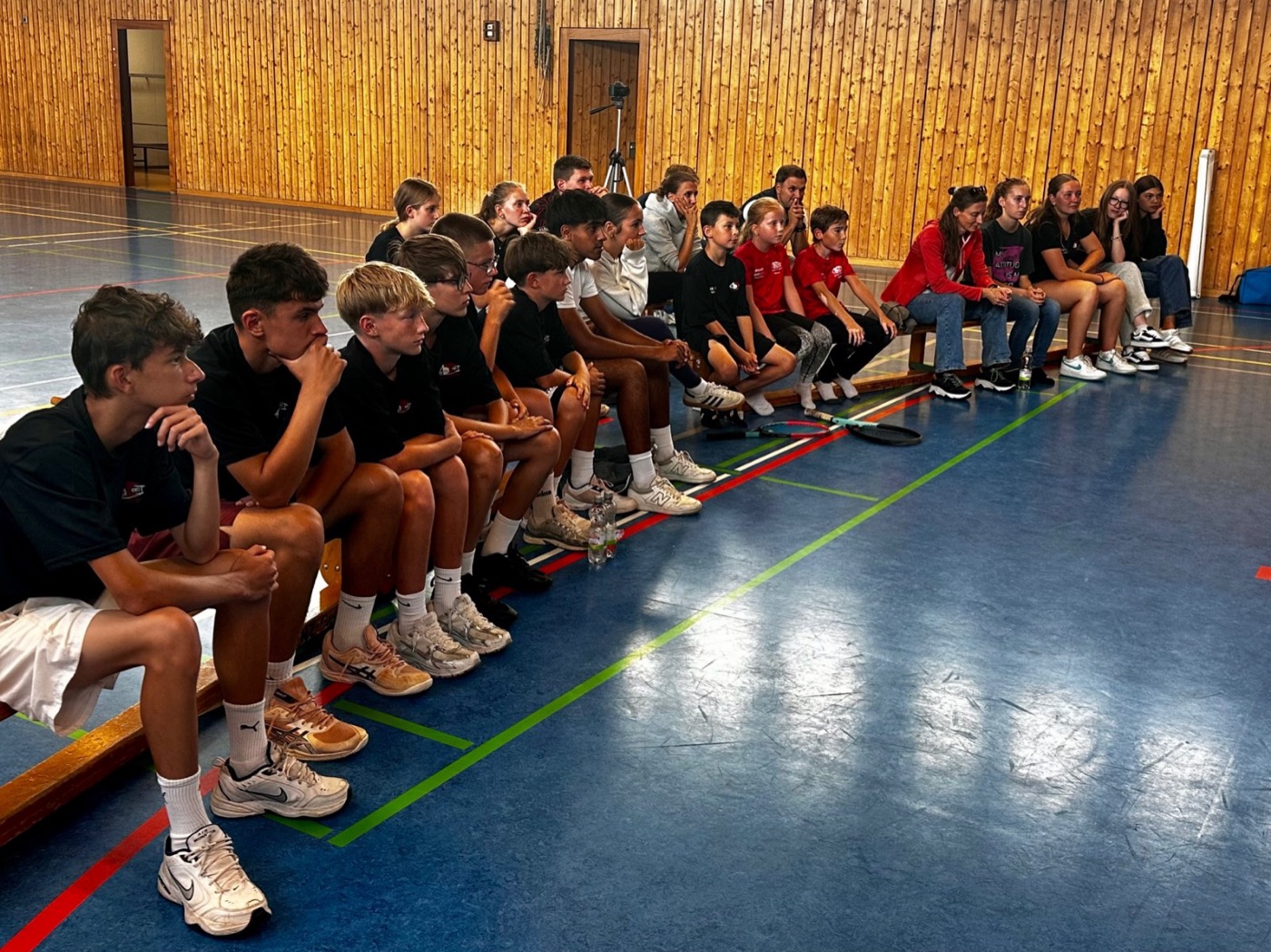 Jugendliche beim Lebensschule-Sport-Workshop